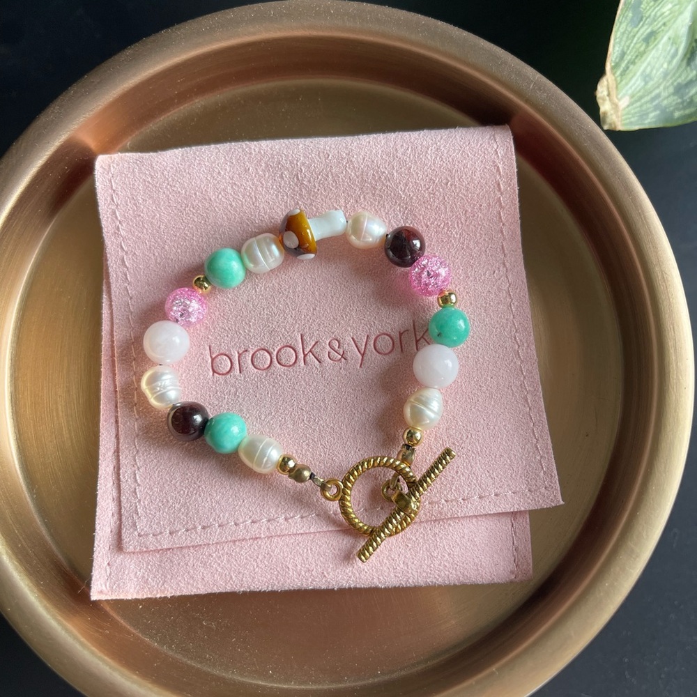 Mushroom Charm Bracelet